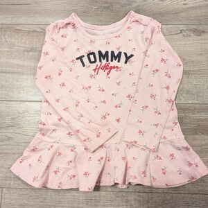 Tommy Hilfiger Pink Floral Long Sleeve Top